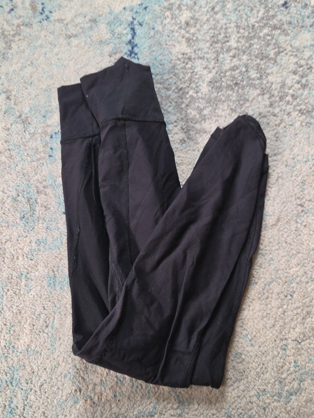 Black Women's High-Waist Active Leggings
